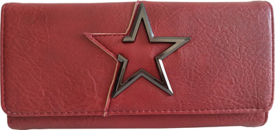 

Fashion Avenue Girls Maroon Artificial Leather Wallet(10 Card Slots)