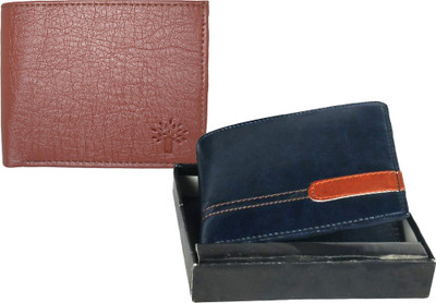 

Element Cart Men Casual Brown, Blue Artificial Leather Wallet(9 Card Slots), Blue;brown
