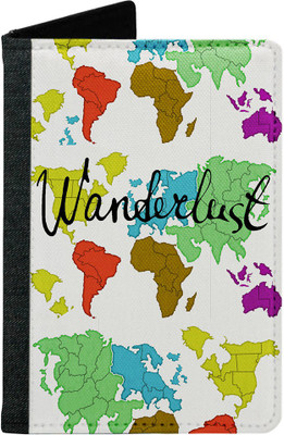 

MADANYU Women Multicolor Fabric Document Holder(2 Card Slots)