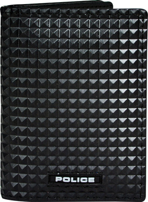 

Police Men Black Genuine Leather Card Holder(6 Card Slots)