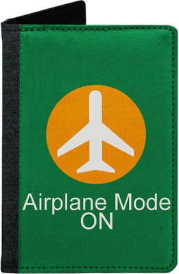 

MADANYU Women Green Fabric Document Holder(2 Card Slots)