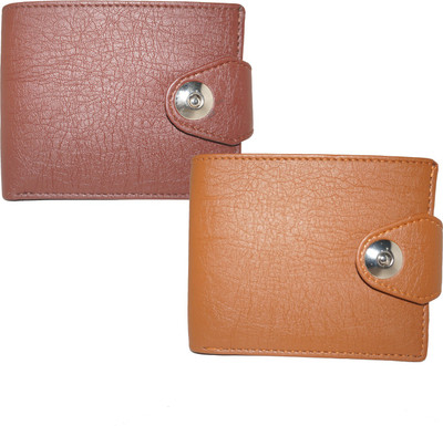 

Element Cart Men Formal Brown Artificial Leather Wallet(5 Card Slots)