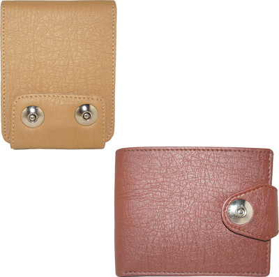 

Fillincart Men Brown Artificial Leather Wallet(8 Card Slots)