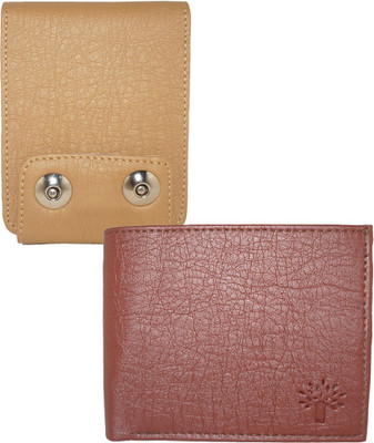 

Fillincart Men Brown Artificial Leather Wallet(8 Card Slots)