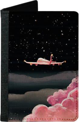 

MADANYU Women Black Fabric Document Holder(2 Card Slots)