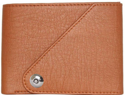 

Element Cart Men Casual Tan Artificial Leather Wallet(6 Card Slots), Brown