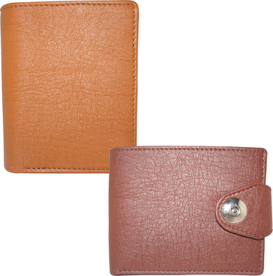 

Element Cart Men Casual Brown Artificial Leather Wallet(9 Card Slots)