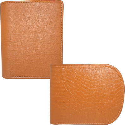 

Element Cart Men Casual Brown Artificial Leather Wallet(4 Card Slots)