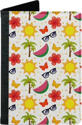 

MADANYU Women Multicolor Fabric Document Holder(2 Card Slots)