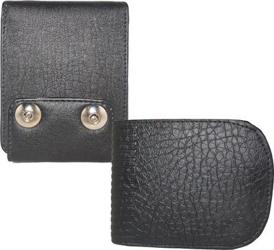 

Fillincart Men Black Artificial Leather Wallet(8 Card Slots)