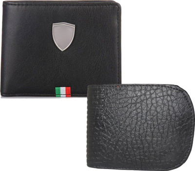 

Fillincart Men Black Artificial Leather Wallet(4 Card Slots)