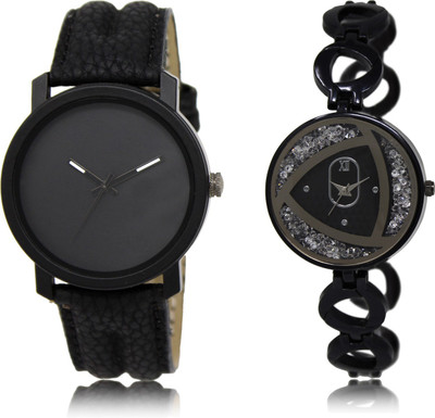 

The Shopoholic Best Combo Pack Black Dial Analog Watch For Boys And Girls Mens Stylish Watches Watch - For Men & Women