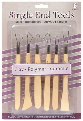 

kraftmasters One Side Wire Clay Tools Set Of 6 Piece Art Clay