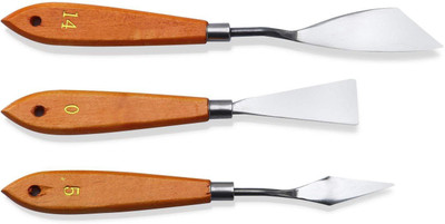 

Skywalk 3 Pcs Palette Knife Set,Painting Knife Set , Art Tools For Oil Painting, Acrylic Mixing, Etc.