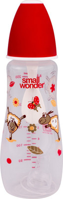 

Small Wonder CANDY Feeding Bottle 250Â mlÂ PPÂ -Red - 250 ml(Multicolor)