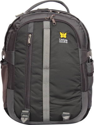 

Liviya LP134 37 Laptop Backpack(Black), Grey