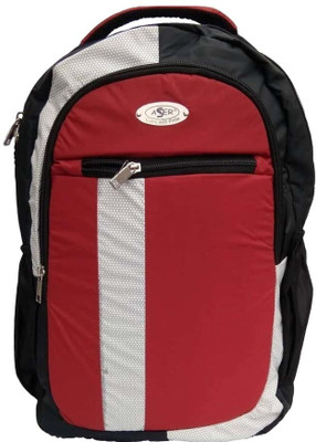 

Aster AI-15 28 Laptop Backpack(Red), Red and white