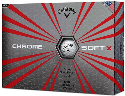 Callaway Chrome Soft X Golf Ball(Pack of 1, White)