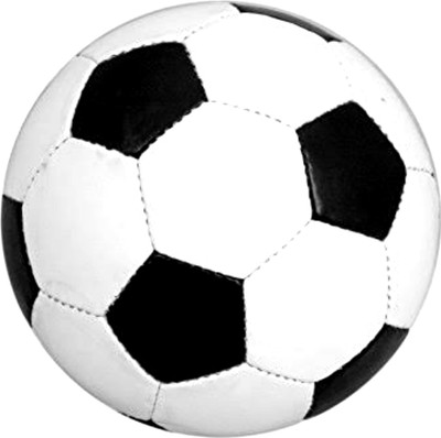

Sumera Black and white Football - Size: (Pack of 1, Black, Black;white