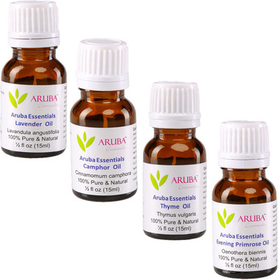 

Aruba Essentials Lavender, Camphor, Thyme & Evening Primrose(60 ml)