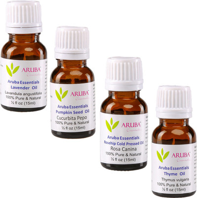 

Aruba Essentials Lavender, Pumpkin Seed, Rosehip Cold Pressed & Thyme(60 ml)