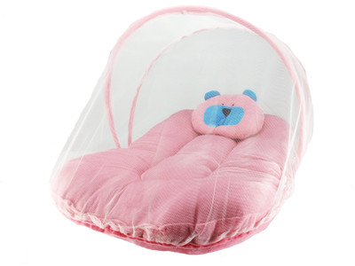 

Aayat Kids SmartBuy Premium Pink Velvet Heavy New Born Relax 08 Baby Bed Crib(Fabric, Pink)