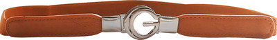 

AyA Fashion Women Party Brown Artificial Leather Belt