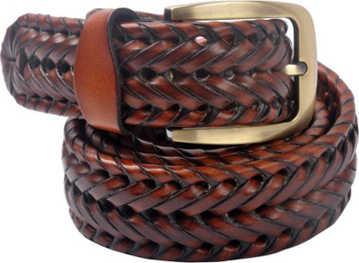 

Capture Men Casual, Evening, Formal, Party Tan Genuine Leather Belt