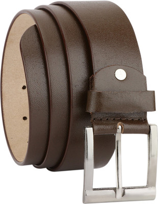 

RUSHQ Men Formal Brown Genuine Leather Belt