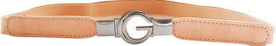 AyA Fashion Women Party Pink Artificial Leather Belt