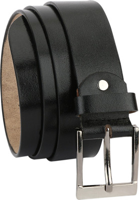 

RUSHQ Men Formal Black Genuine Leather Belt