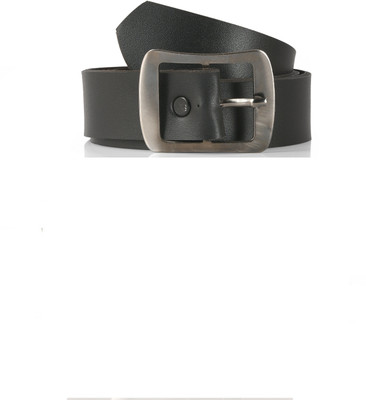 

LeeRooy Men Casual Black Artificial Leather Belt