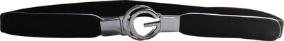 

AyA Fashion Women Party Black Artificial Leather Belt