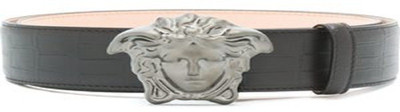 

Niryat international Men Black Genuine Leather Belt