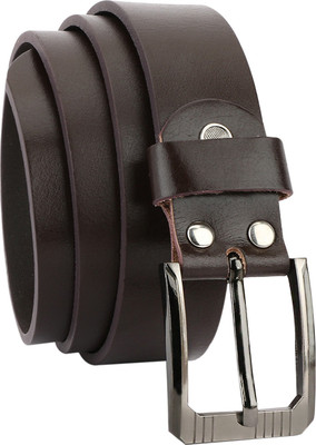 

RUSHQ Men Formal Brown Genuine Leather Belt