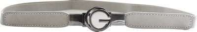 

AyA Fashion Women Party Grey Artificial Leather Belt