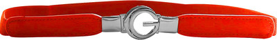 

AyA Fashion Women Party Red Artificial Leather Belt