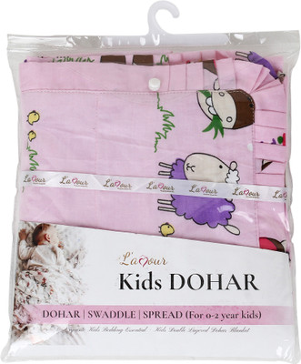 

L'amour Printed  Quilt(Cotton, Pink