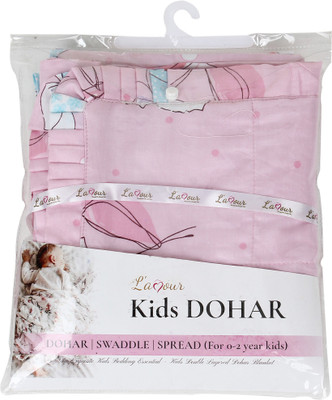 

L'amour Printed  Quilt(Cotton, Pink