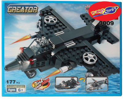 

Planet of Toys 177 Pcs Building Blocks For Kids, Children(Multicolor)