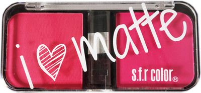 

S.F.R I Love Matte Blush Actrective 2 Shade Look Beautiful-6539-01(Multicolor)