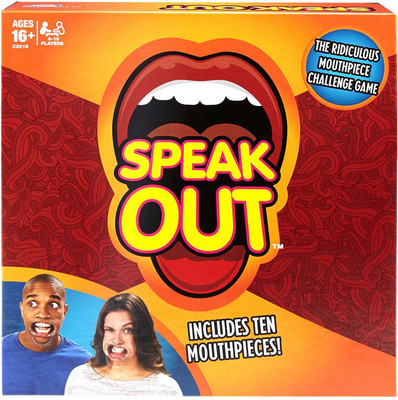 

Emob Hilarious Fun-filled Family Speak Out Mouthpiece Challenge Game Board Game