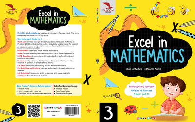 Excel in Mathematics-3 (Falcon Series)(English, Paperback, Nitika Chawla)