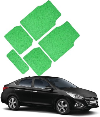 SHOOLIN PVC (Polyvinyl Chloride) Standard Mat For  Hyundai Verna(Green)