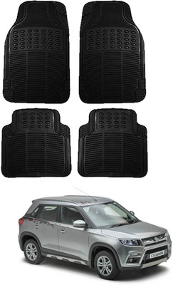SHOOLIN Rubber Standard Mat For  Maruti Suzuki Vitara Brezza(Black)