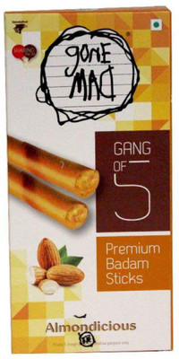 

Gone Mad Premium Badam Sticks (Pack of 10) Bars(Pack of 10, 100 g)