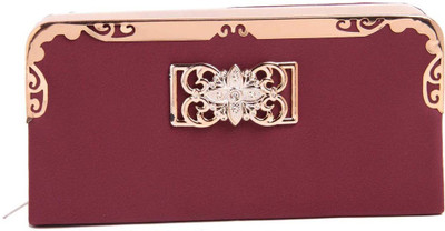 Don Cavalli Casual Maroon Clutch