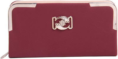 

Don Cavalli Casual Maroon Clutch