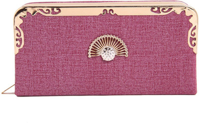 

Don Cavalli Casual Purple Clutch