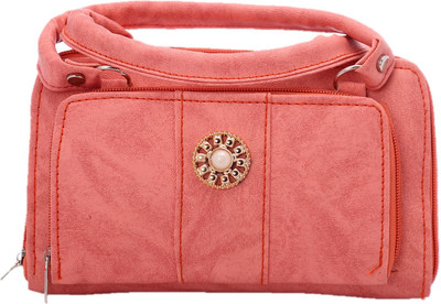 

VIRUSHKA Casual, Party, Formal, Sports Orange Clutch